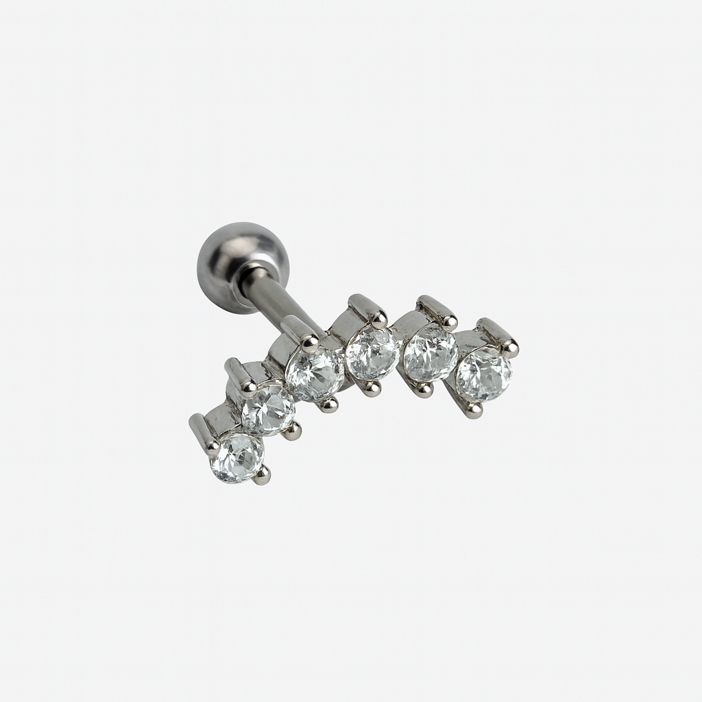 Piercing 7 circonias