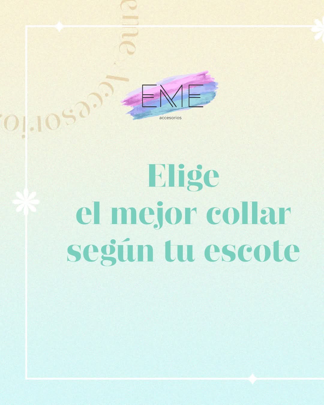 ¿Qué collar usar según tu escote?
