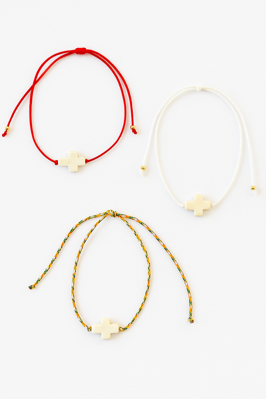 Pulsera cruz