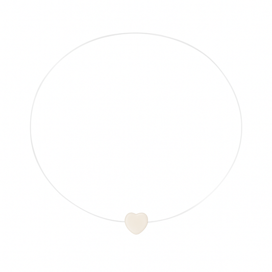 CHOKER INVISIBLE MADRE PERLA