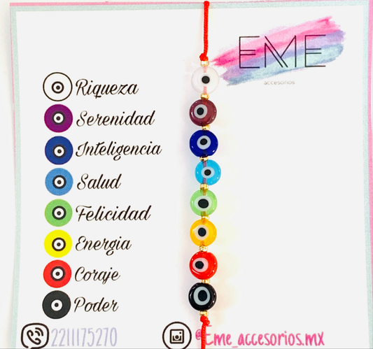 Pulsera Significado ojitos