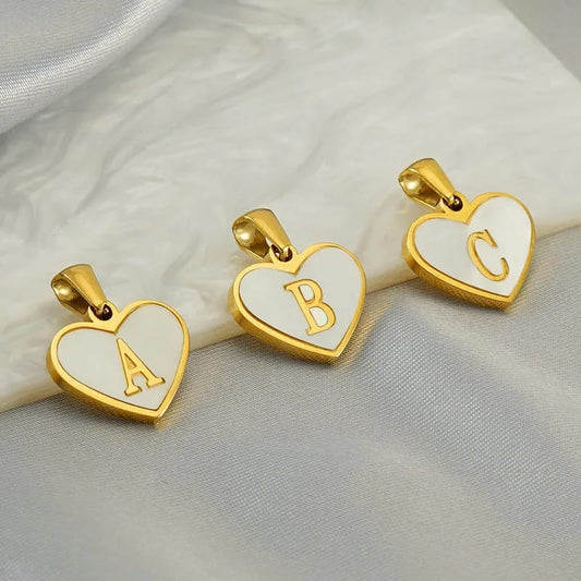 Inicial Corazón Fondo Blanco